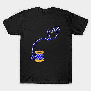 The Unraveling of the Blue Bird App T-Shirt